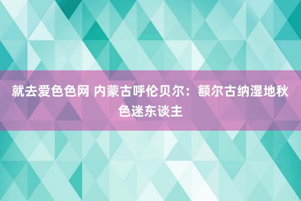 就去爱色色网 内蒙古呼伦贝尔：额尔古纳湿地秋色迷东谈主